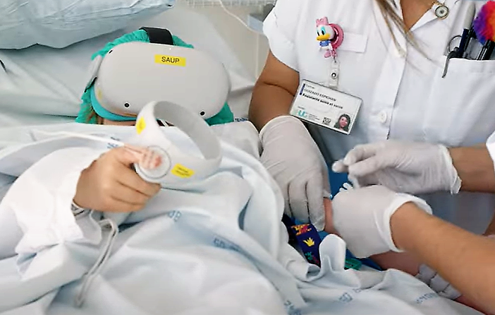 Il visore per la realtà virtuale