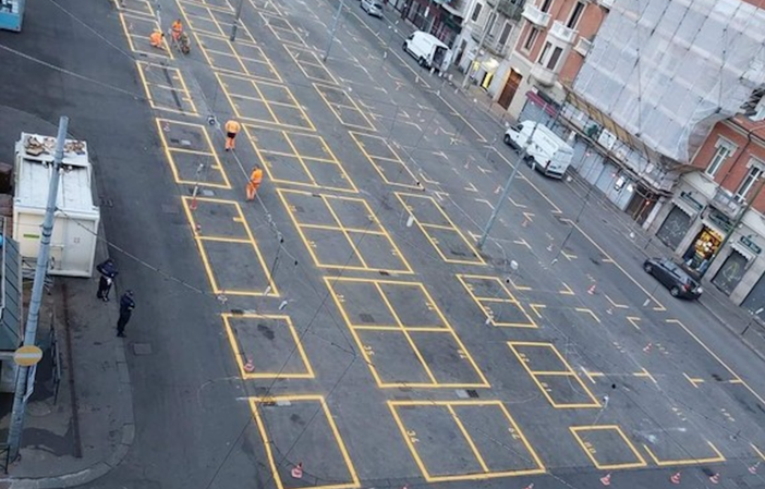 Una immagine del mercato di Piazza della Vittoria