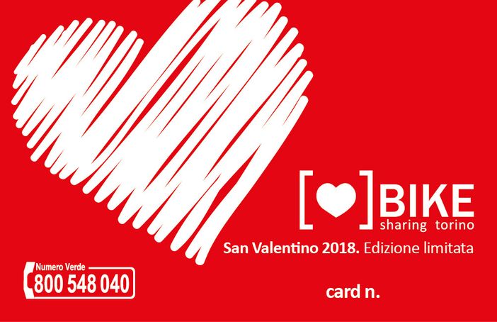 San Valentino e l'amore ai tempi del bike sharing