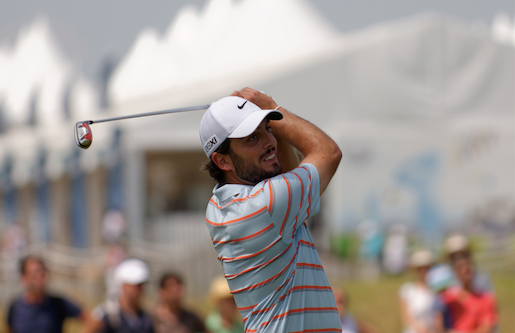 Una immagine di Francesco Molinari, tra i golfisti più attesi Una immagine di Francesco Molinari, tra i golfisti più attesi