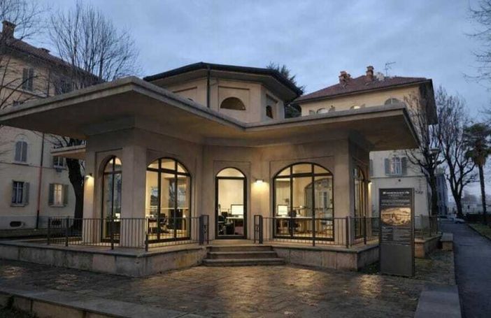 Rendering dell'ex lavatoio del Villaggio Snia Rendering dell'ex lavatoio del Villaggio Snia