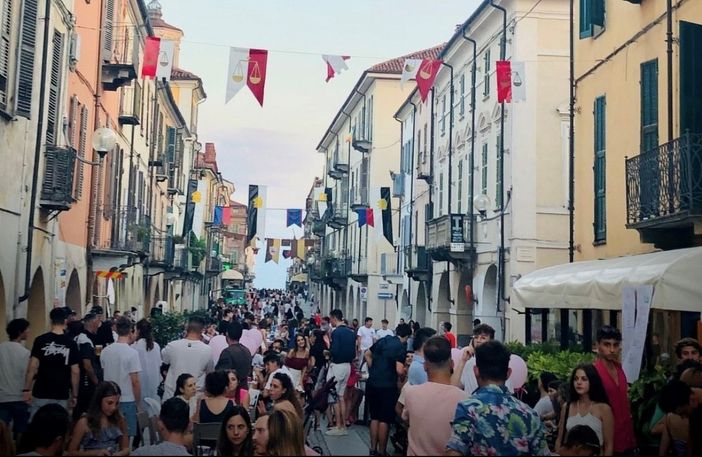 negozi del centro di Fossano