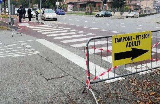 Da domani attivo il nuovo pit stop a Nichelino. In città e a Moncalieri superata la soglia dei 1000 positivi al coronavirus