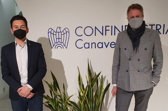 Andrea Cane (Lega Salvini Piemonte): “Incontro con l’imprenditore Carlstrom, una speranza di ripartenza per il Canavese”