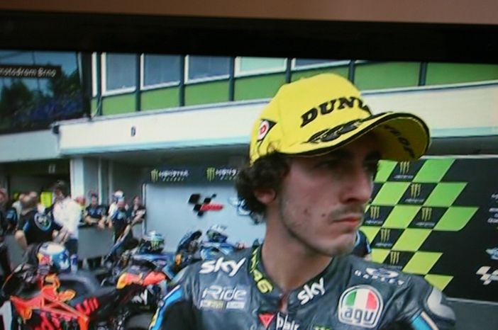 Pecco Bagnaia in pole position a Silverstone