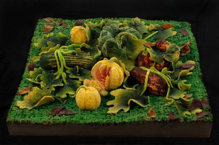 Piero Gilardi, Zuccaia, 1966, poliuretano espanso flessibile Piero Gilardi, Zuccaia, 1966, poliuretano espanso flessibile