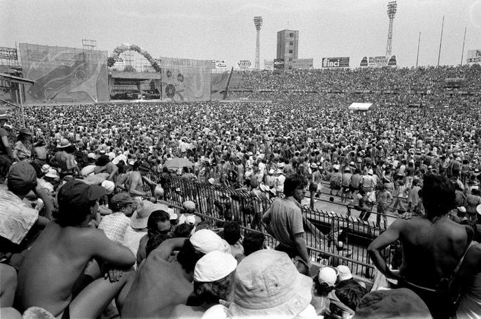 concerto dei Rolling Stones nel 1982 concerto dei Rolling Stones nel 1982