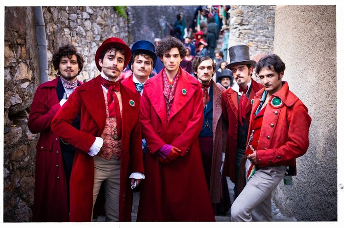 La storia di Mameli in onda su Rai1: le riprese in Piemonte, tra Agliè e Torino