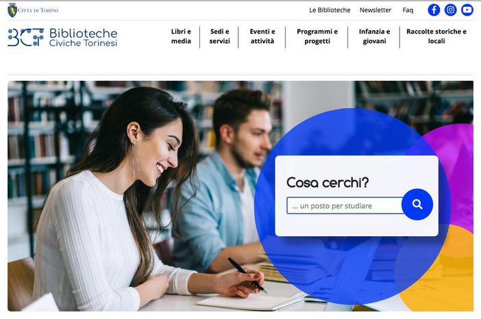 E' online il nuovo sito delle Biblioteche civiche torinesi: servizi e informazioni in un unico portale