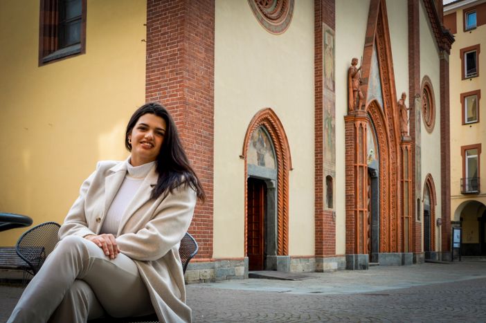 Jessica Joly a Pinerolo (Foto di Cinzia Consolati)