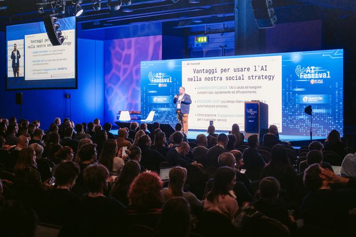 Ad AI Festival gli stati generali dell’Artificial Intelligence: appuntamento a Milano il 26 e 27 febbraio Ad AI Festival gli stati generali dell’Artificial Intelligence: appuntamento a Milano il 26 e 27 febbraio