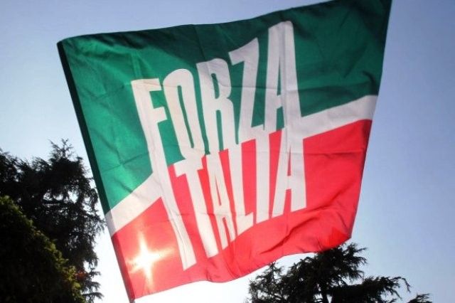 bandiera forza italia