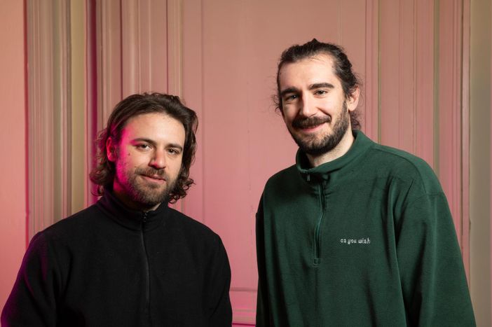 I due sceneggiatori italiani Stefano Della Rosa e Luca Renucci I due sceneggiatori italiani Stefano Della Rosa e Luca Renucci