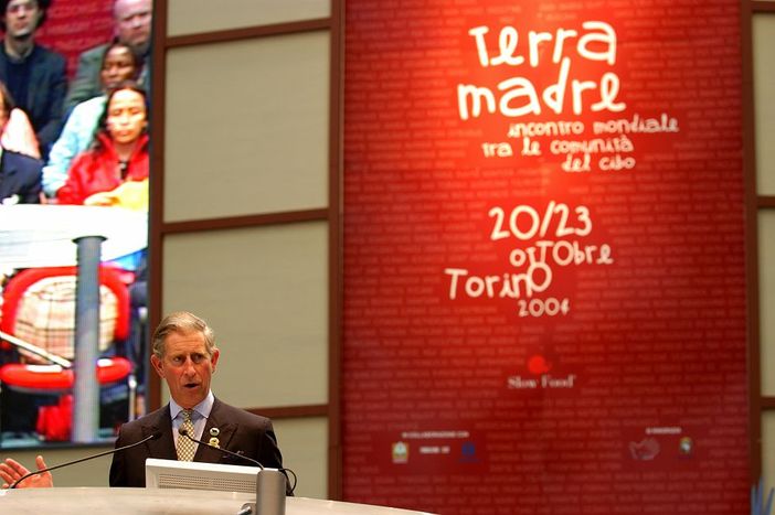 Carlo d'Inghilterra a Terra Madre