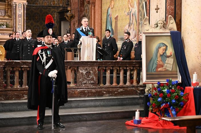 Carabinieri, celebrata anche a Torino la 'Virgo Fidelis' Carabinieri, celebrata anche a Torino la 'Virgo Fidelis'