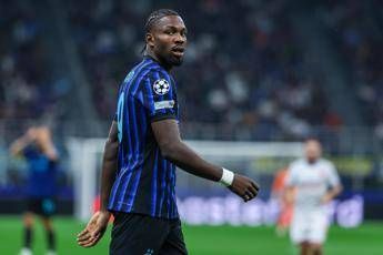 Inter, infortunio per Thuram: quando torna l'attaccante