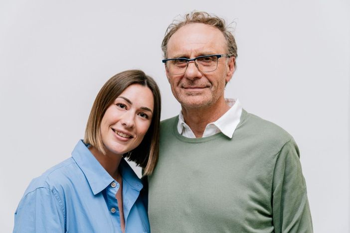 Claudio e Elisa Spinello, rispettivamente seconda e terza generazione alla guida di Format Progetti Abitativi