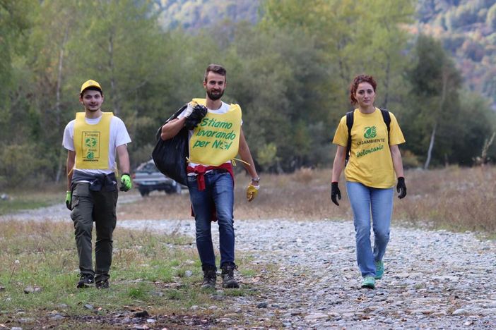 Luserna San Giovanni e Villar Pellice: pulizia con Legambiente