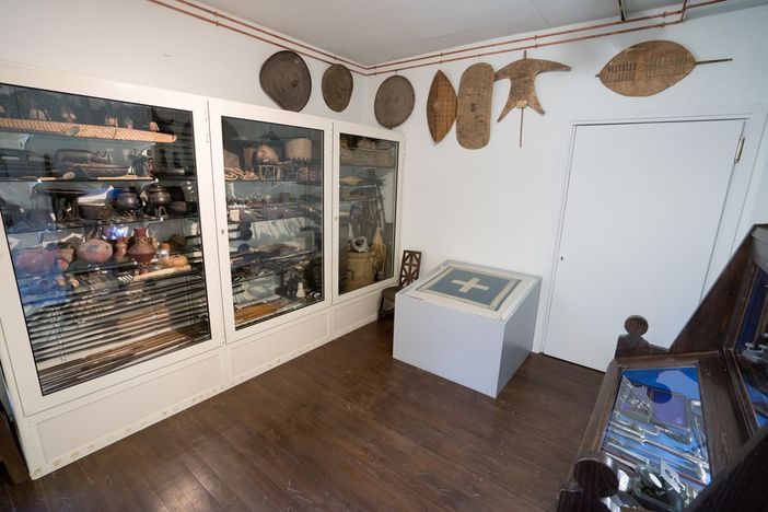 Una sala del Museo di Torre Pellice Una sala del Museo di Torre Pellice