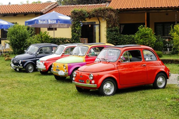 A Giaveno il raduno del Fiat 500 Club Italia