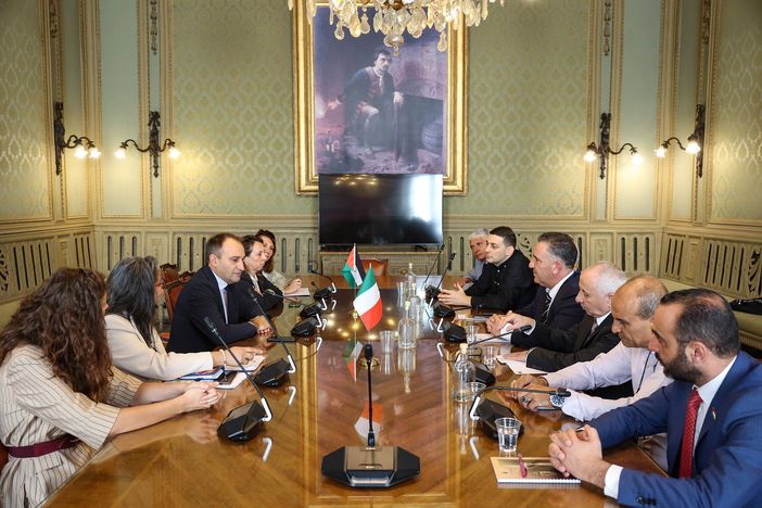 Un momento dell'incontro Un momento dell'incontro