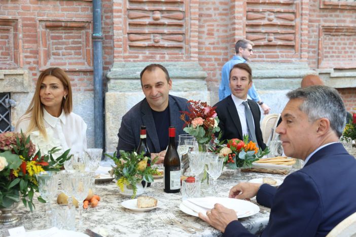 Torino ha celebrato la cucina italiana all'ombra di Palazzo Carignano Torino ha celebrato la cucina italiana all'ombra di Palazzo Carignano