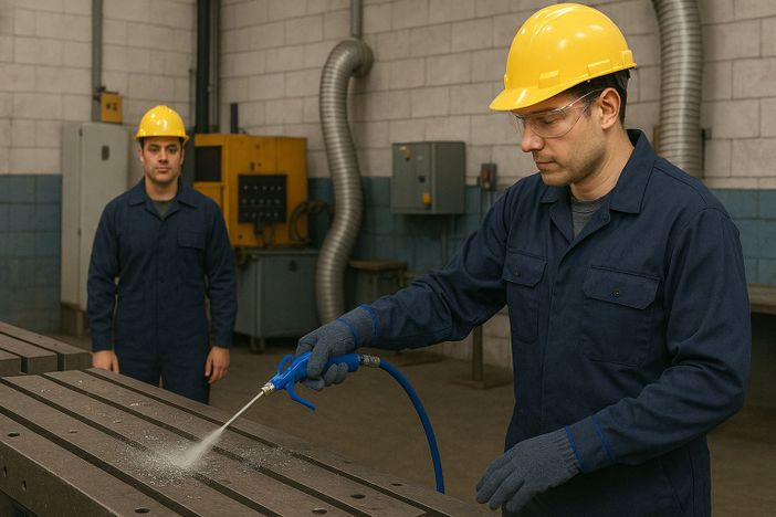 Sicurezza e pulizia negli ambienti produttivi: le soluzioni ad aria compressa da non sottovalutare