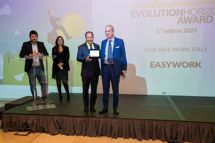 Easywork premiata a Milano con l’Eha Safe Work Italy