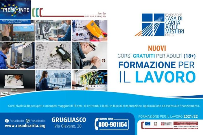 Grugliasco: offerte formative per un mondo del lavoro che cambia