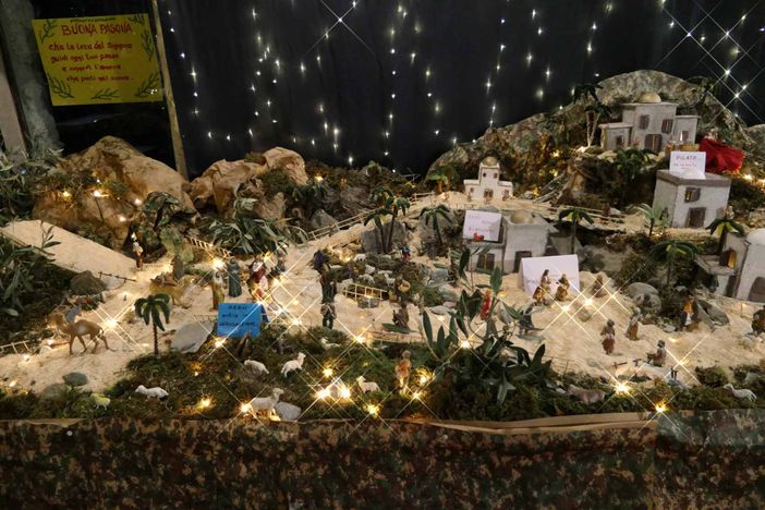 A Gravere c’è il Presepe di Pasqua A Gravere c’è il Presepe di Pasqua
