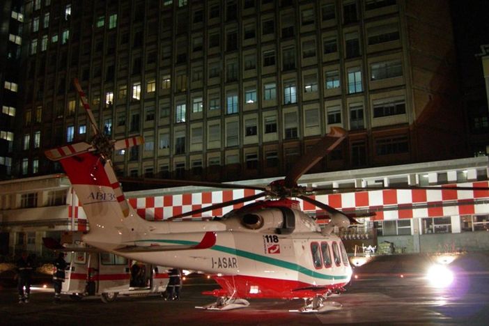 Elisoccorso di notte