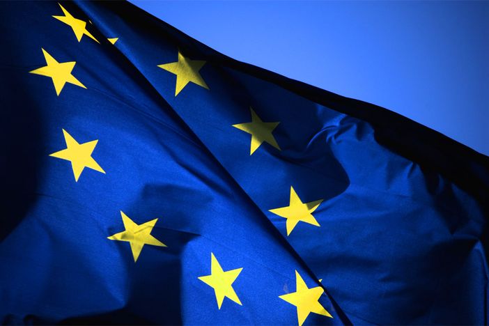 La bandiera dell'Unione Europea