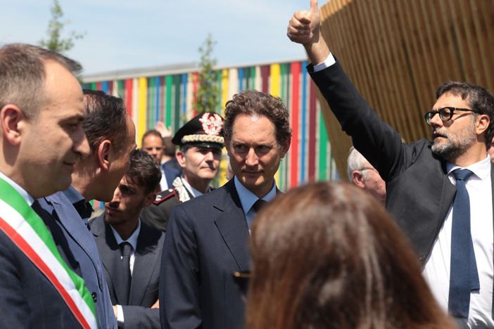 Elkann: &quot;Importante Draghi a Torino: governo, Regione e città sulla stessa lunghezza d'onda, come con Stellantis&quot;
