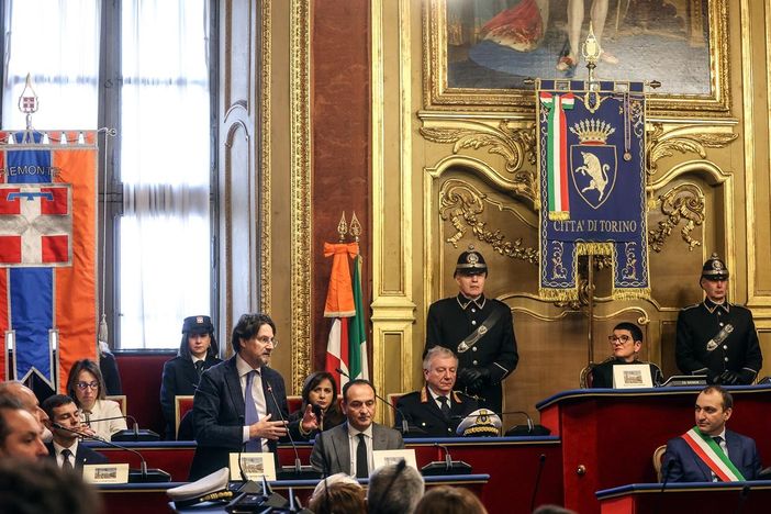 Lo Russo e Cirio celebrano la "giornata della gratitudine alle forze dell'ordine per il contrasto alle mafie" Lo Russo e Cirio celebrano la "giornata della gratitudine alle forze dell'ordine per il contrasto alle mafie"