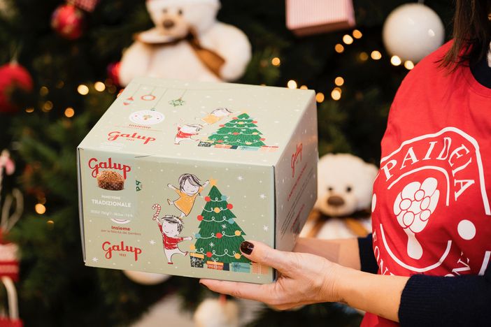 Panettone Galup per fondazione Paideia: un Natale buono e solidale