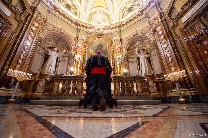 Il segretario di Stato Vaticano in visita al Cottolengo: “Diritto di difesa? Solo se si costruisce la pace” Il segretario di Stato Vaticano in visita al Cottolengo: “Diritto di difesa? Solo se si costruisce la pace”