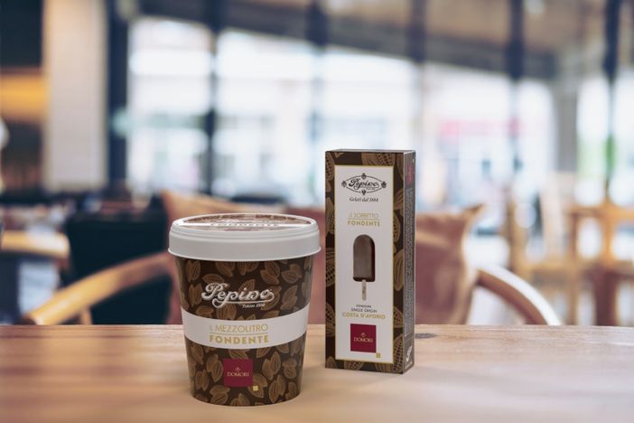 Pepino 1884 e Domori: la passione per il cioccolato non ha fine nel Sorbetto Fondente Pepino 1884 e Domori: la passione per il cioccolato non ha fine nel Sorbetto Fondente