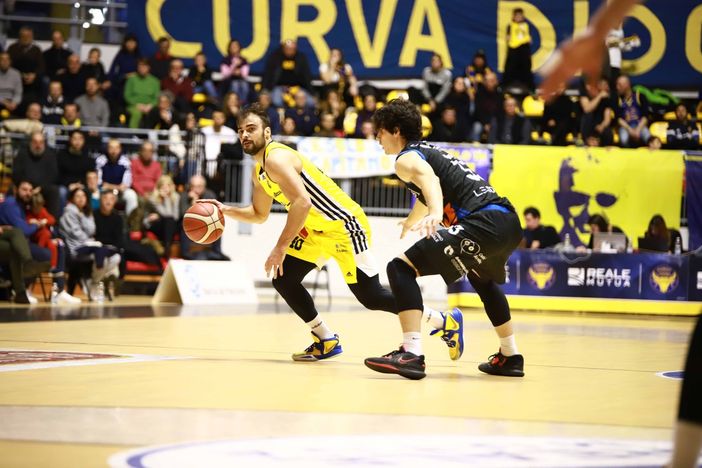 momento della partita Reale Mutua -Latina
