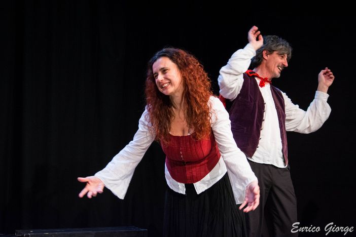 "Shakespeare in laugh" al Cecchi Point "Shakespeare in laugh" al Cecchi Point