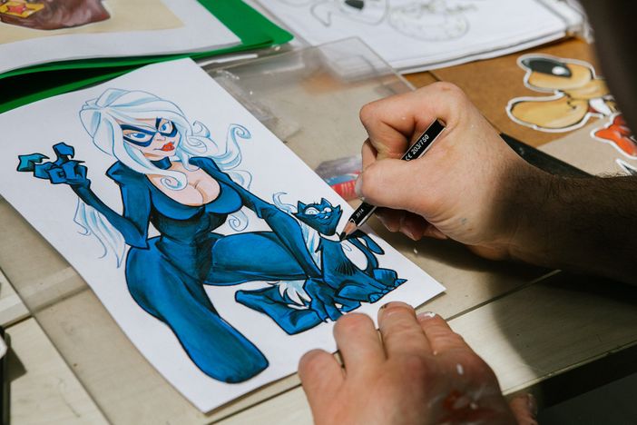 Una delle edizioni di Torino Comics Una delle edizioni di Torino Comics