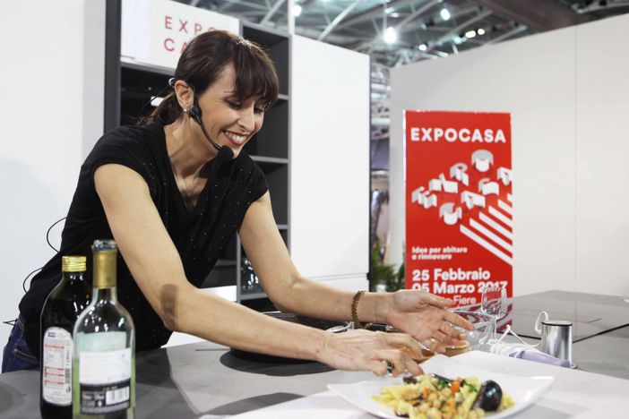 Benedetta Parodi star della cucina di Expocasa 2017