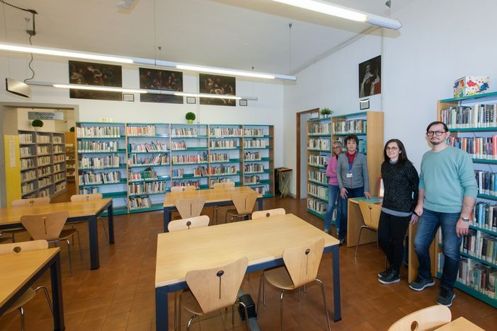 La Biblioteca Civica piace ai carmagnolesi La Biblioteca Civica piace ai carmagnolesi