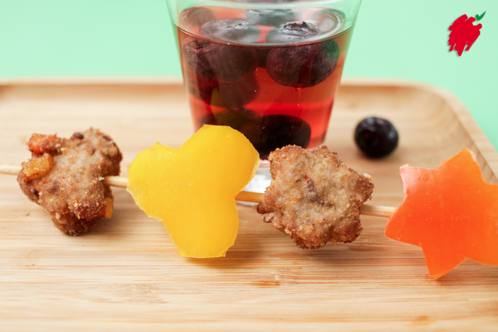 Felici e Veloci, le nuove (video)ricette di Fata Zucchina: biscotti di carne e peperone