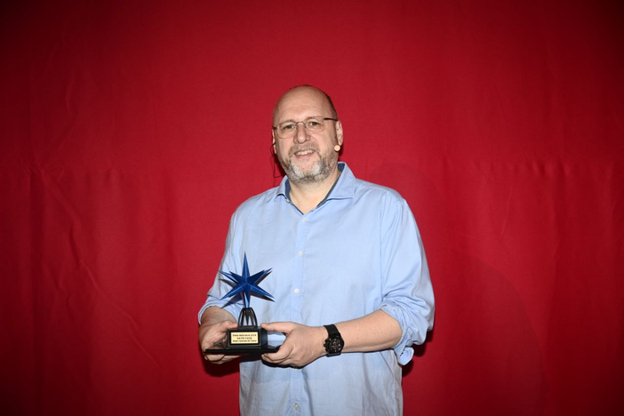 David Cage, fondatore di Quantic Dream, riceve il Premio Stella della Mole David Cage, fondatore di Quantic Dream, riceve il Premio Stella della Mole