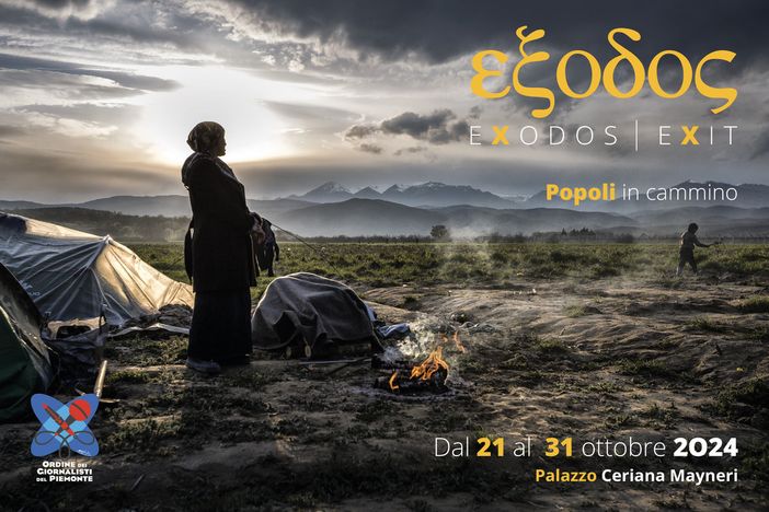 &quot;Exodos-Exit”, la mostra fotografica dedicata alle migrazioni nella Casa dei Giornalisti