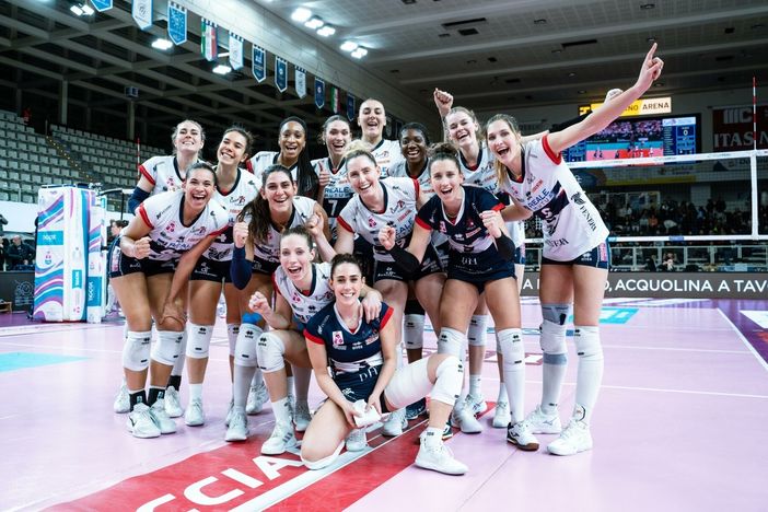 Chieri espugna il T Quotidiano Area e concede un solo set a Trento