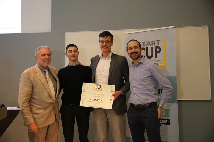 Start Cup Piemonte 2019, esseri umani e intelligenza artificiale alleati: ecco l'idea vincente di ClearBox Start Cup Piemonte 2019, esseri umani e intelligenza artificiale alleati: ecco l'idea vincente di ClearBox