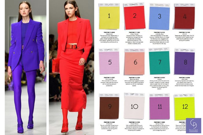 I colori di tendenza per la Primavera Estate 2018