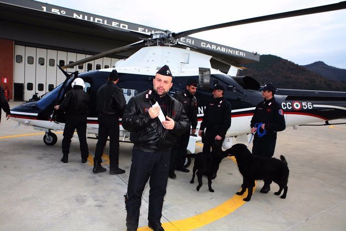 Da Alassio a Volpiano: il maggiore Ercolani &quot;torna&quot; in elicottero