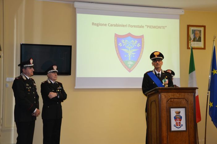 Carabinieri, avvicendamento al comando Regione Forestale Piemonte